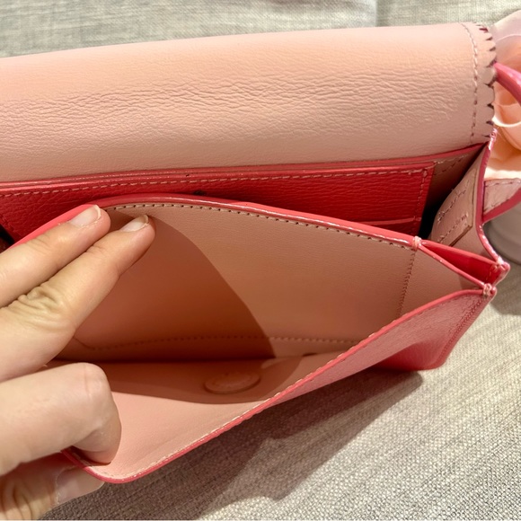 Kate Spade ♠️ Pink Vanderbilt Place Hanni Bow Crossbody bag - Picture 9 of 16